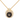 Vintage Christian Dior Crystal Logo Necklace 0921-1522