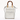Fendi Metallic Silver Mini Sunshine Shopper 0921-4621