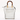 Fendi Metallic Silver Mini Sunshine Shopper 0921-4621